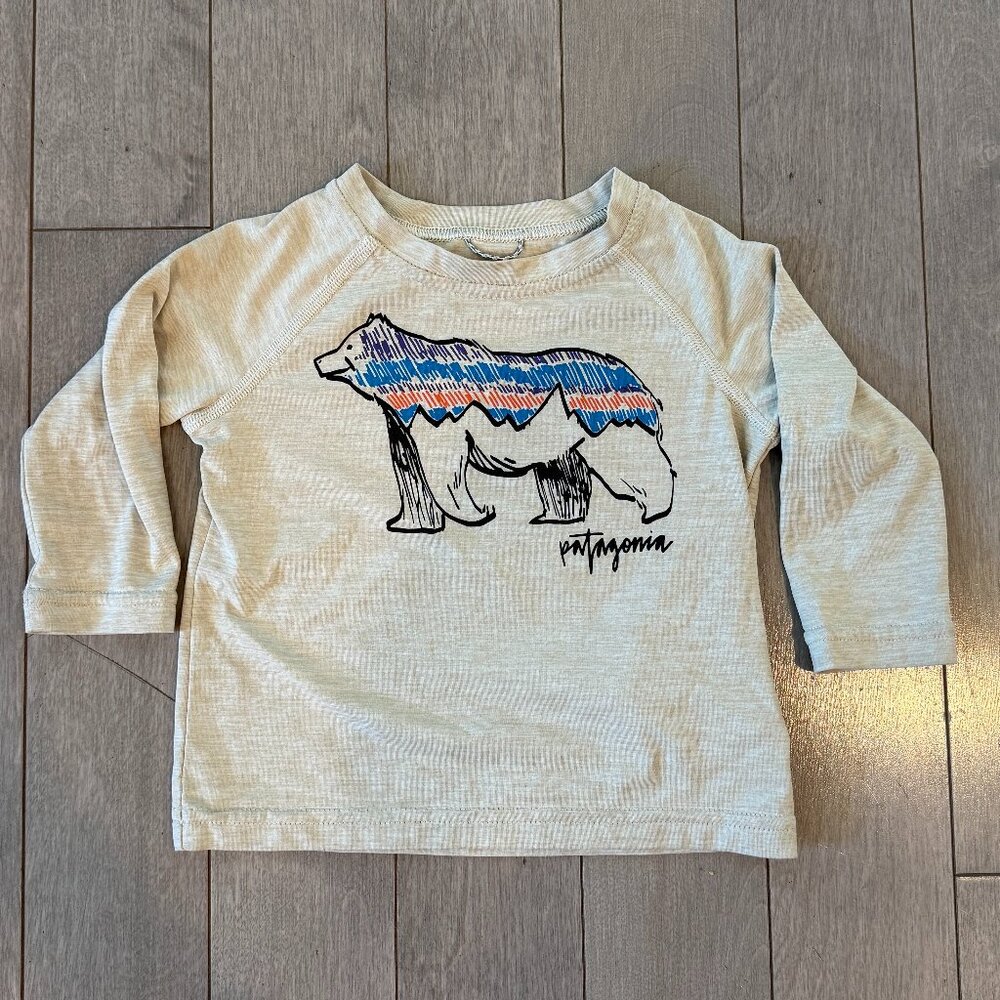 Patagonia Baby Long-Sleeved Capilene® Silkweight T-Shirt 6-12M